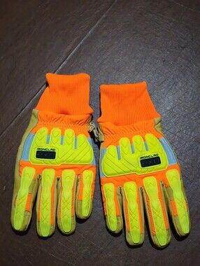 NWOT ... Ironclad High-Visibility Orange & Yellow Work Gloves